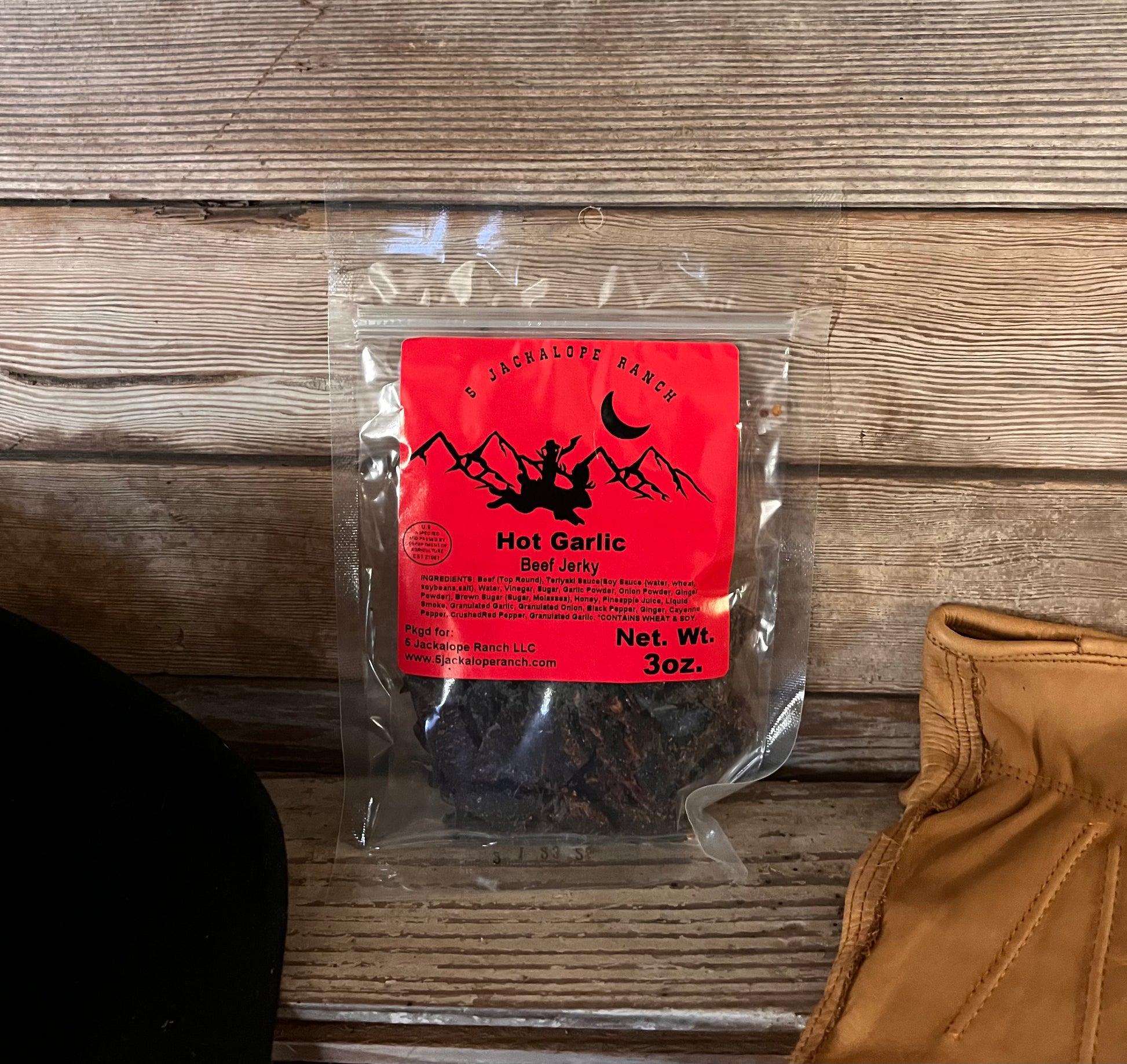 Hot
Garlic
Beef
Jerky