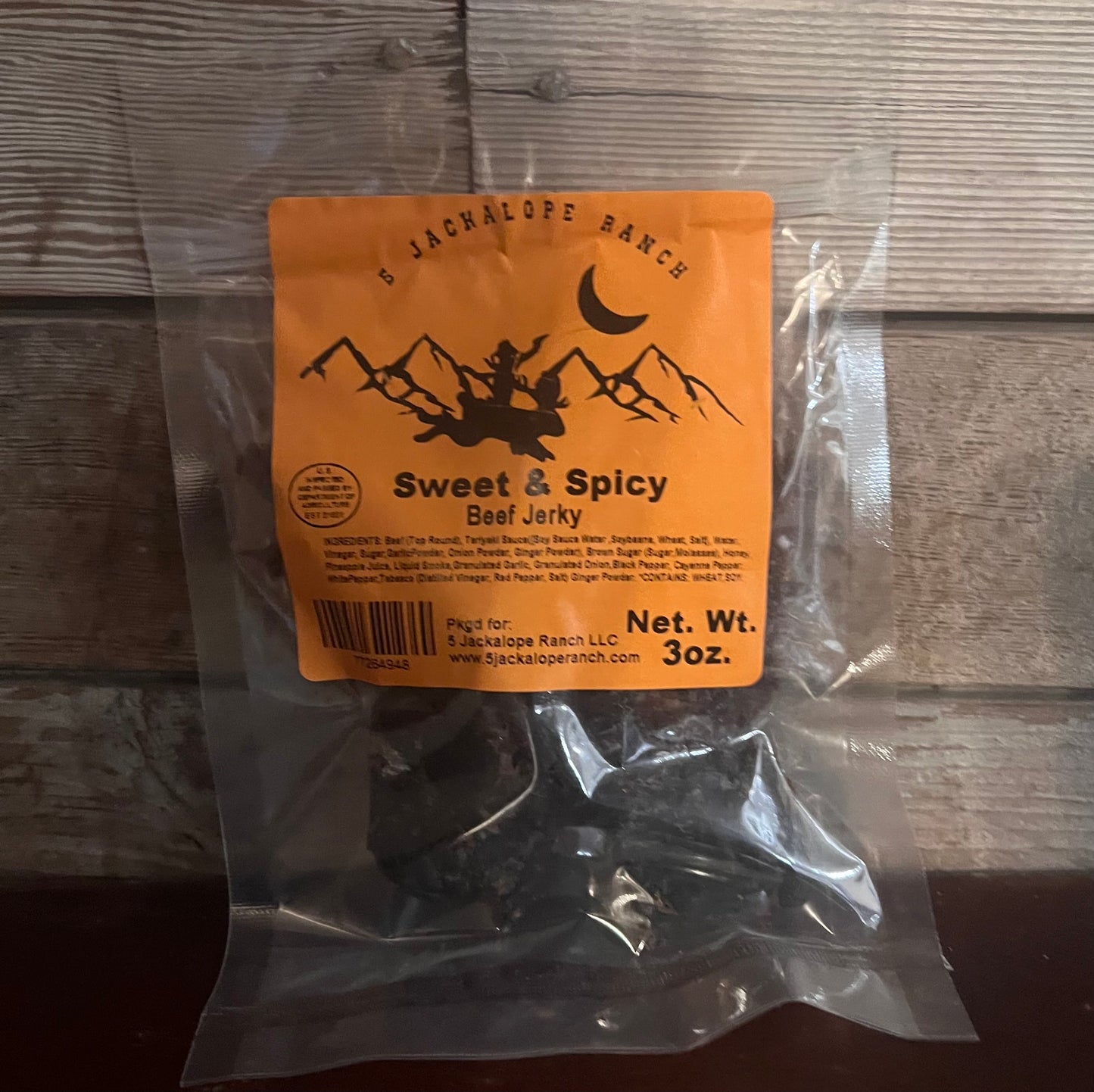 Sweet & Spicy 
Beef 
Jerky