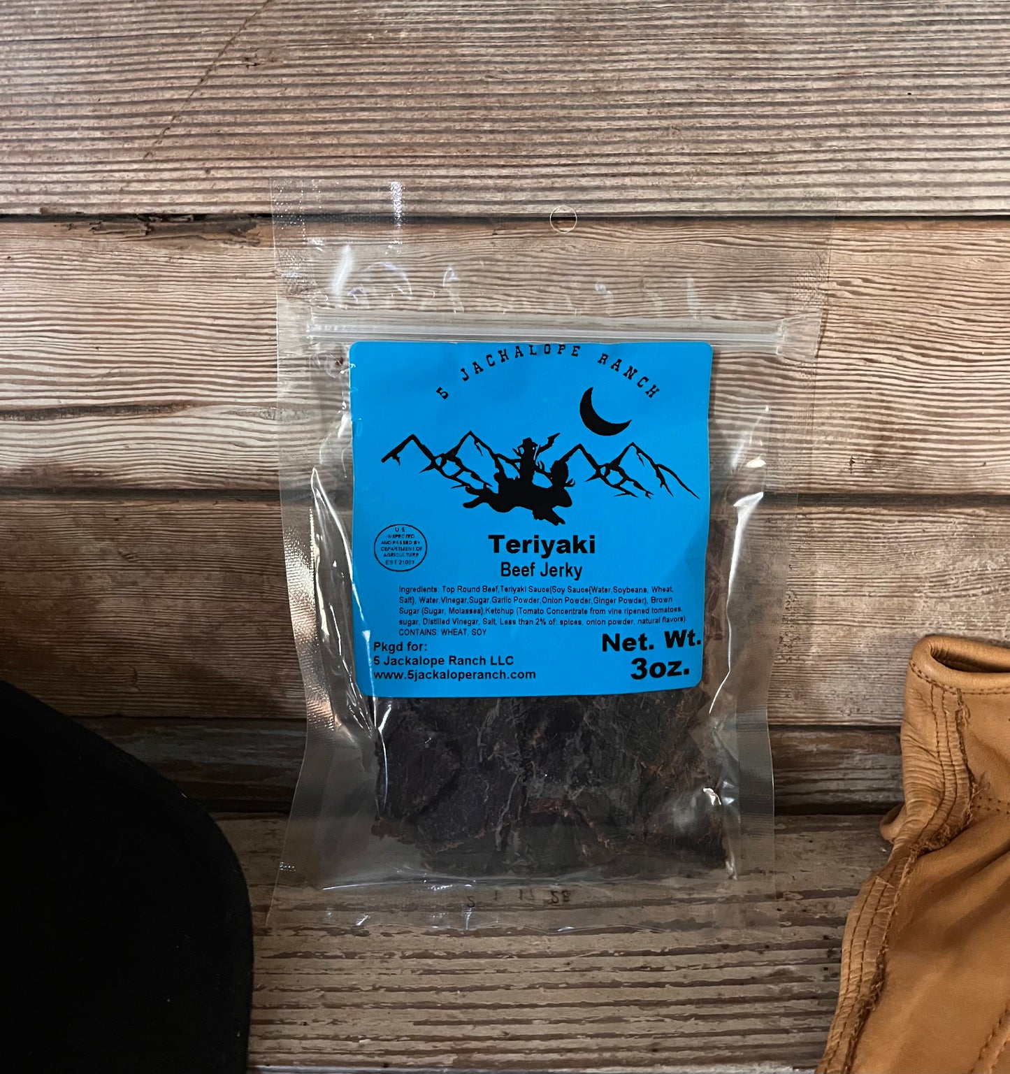 Teriyaki
Beef
Jerky